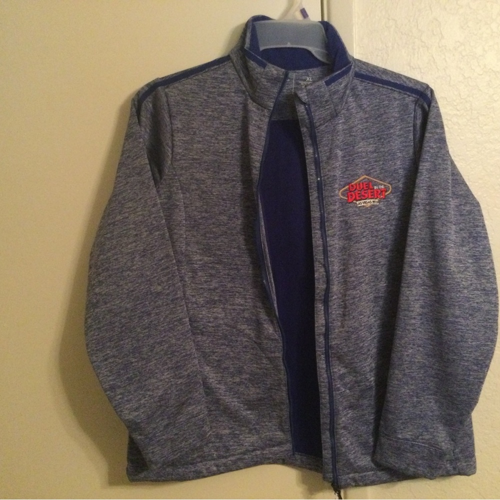 Antigua Women's Blue Full-Zip Jacket